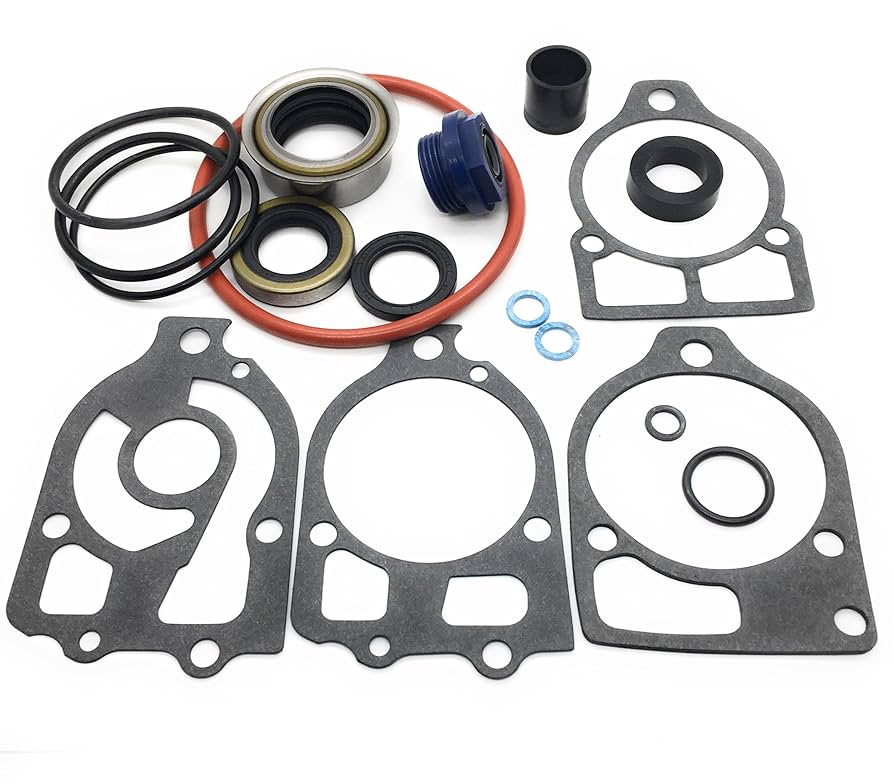 REPLACEMENTKITS.COM - Lower Gearcase Seal Kit fits
